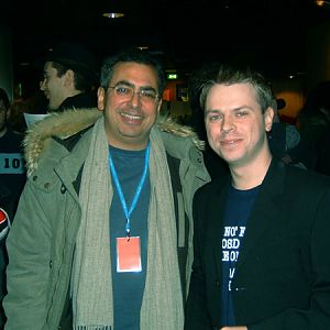 Kino Film Festival 2005. This top fellow is Bruno Coppola, cousin of Godfather director Francis Ford Coppola. The two great things about Bruno is that he's a very good filmmaker in his own right, rega